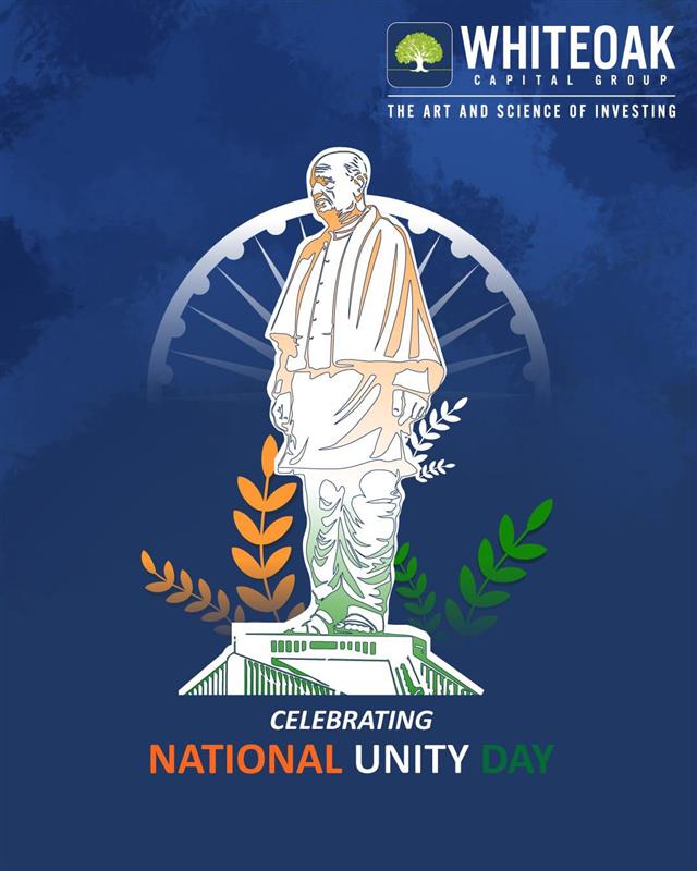 WhiteOakCap's tweet image. Celebrating National Unity Day 

#UnityDay2025 #UnityInDiversity #SardarVallabhaiPatel #SardarPatel #RashtriyaEktaDiwas
