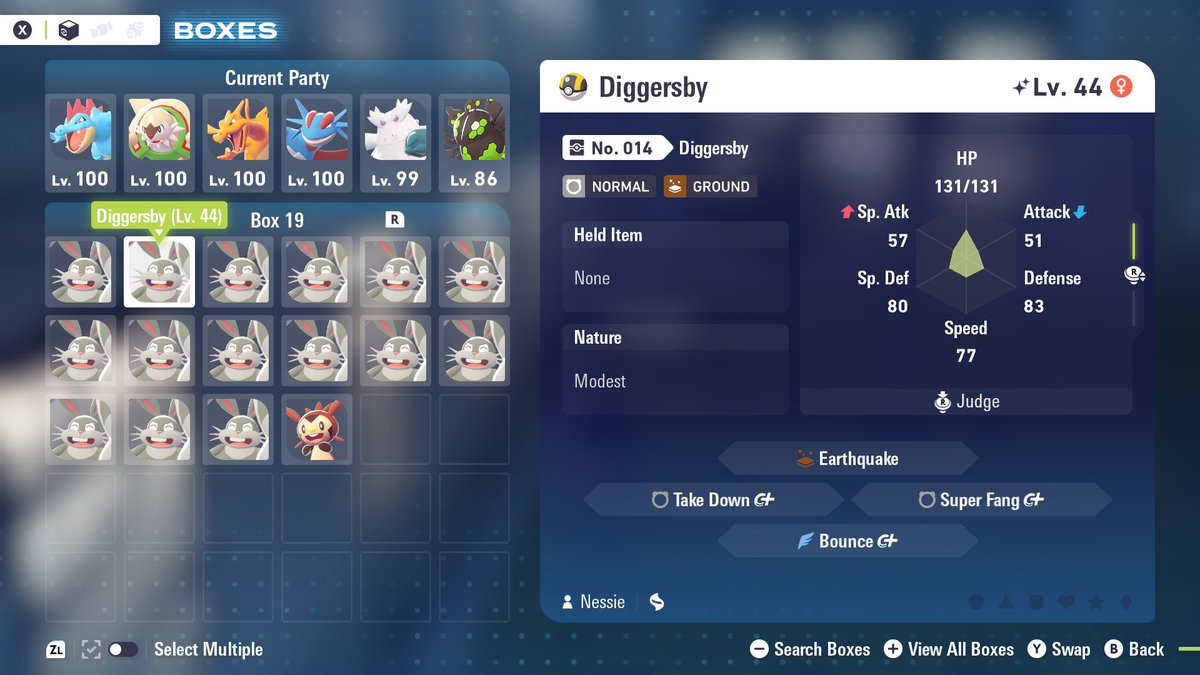 15 shiny Diggersby before I got my red Chespin 🥲