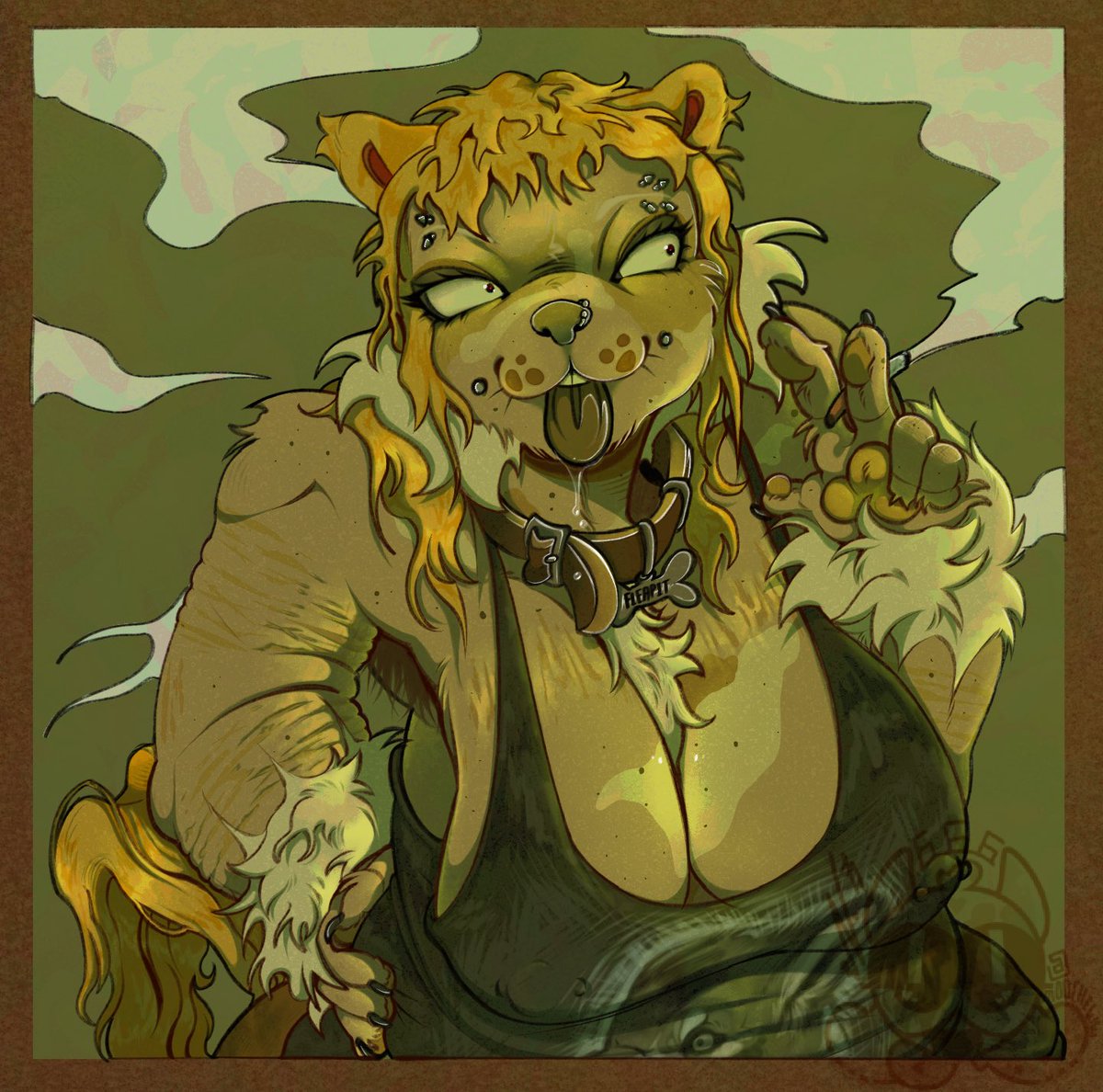 Moochew101's tweet photo. REDO OF FIRST POST BC I FORGOT THE PICS LOL;
-
Kampai! 🍻✨
-
-
SideNote; Love your art! Made this for the sealie but if not it’s okay! This was fun to work on.
-
-
SONA Belongs to ; @deepwebdog  🍃🐾
-
#art #sona #oc #awesomeness https://t.co/gkld44TinI