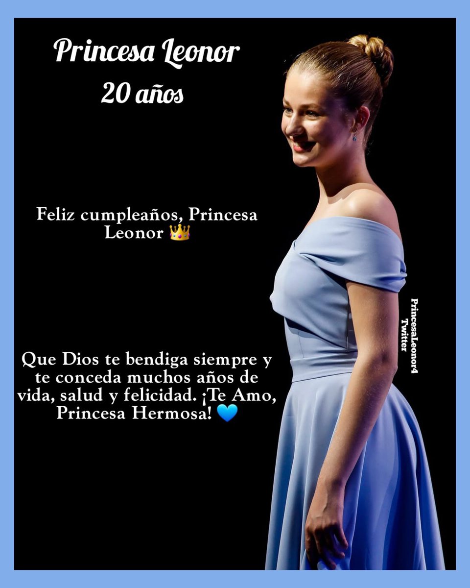 Princesa Leonor tweet media