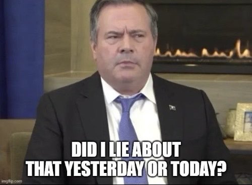 deo_mister's tweet photo. @jkenney @ctvedmonton I’m sorry what? The king of misleading the people says what? #equalization #abpoli #ableg https://t.co/LvQITdoCtW