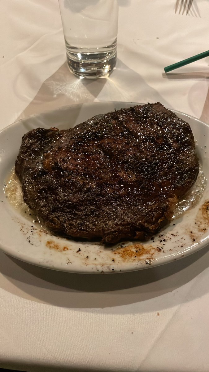 Ruth Chris to the necklace