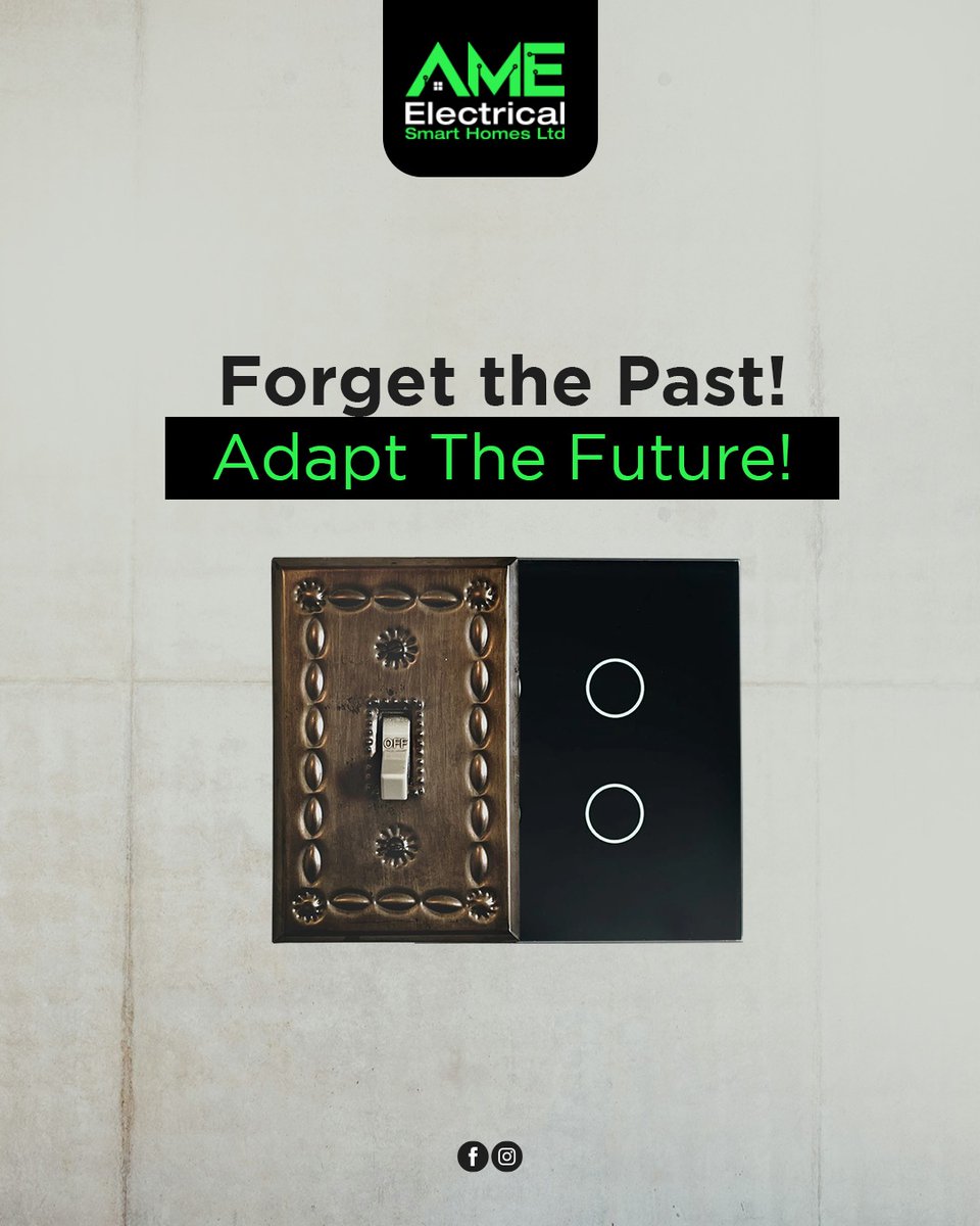 ameelectrical's tweet image. If you had to upgrade one thing in your home, what would it be?
- old-school switches
- smart touch panels

Which one wins your heart? 😎
Tell us in the comments.

#AMESmartHomes #SmartLighting #HomeAutomation #SwitchToSmart #RemoteControlLights #ModernLiving #SmartHomeTech