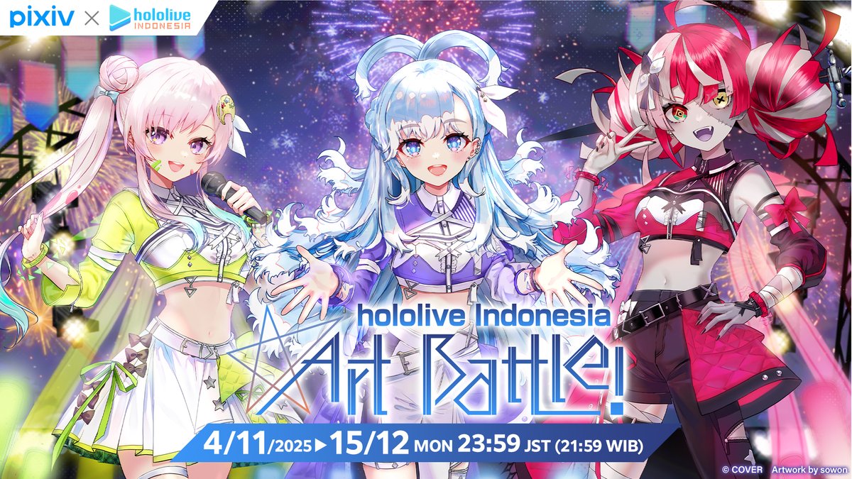 🚀 hololive Indonesia Art Battle! DIMULAI SEKARANG!! 🖼️🎉

✨ Rayakan Anniversary ke-5 hololive Indonesia dengan karya fan art terbaikmu! 

✨ Ada Talent Award juga, lho!
Gambarlah OSHI-mu! Siapa tahu karyamu menarik perhatian mereka! 👀💕

🔽Info lengkap🔽