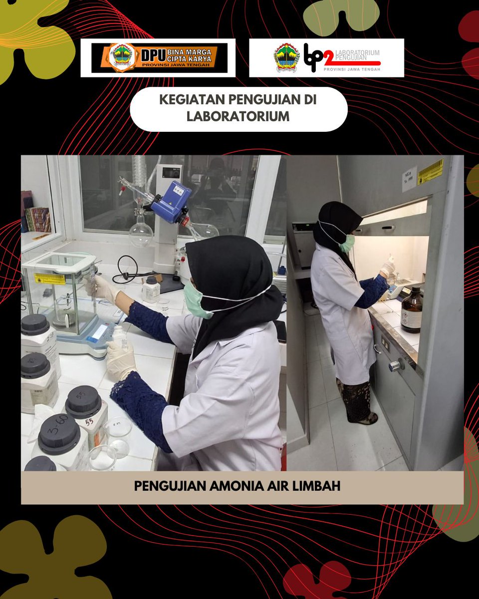 Bp2ProvJtg's tweet image. Pengujian Amonia pada Sampel Air Limbah

#NgopeniNglakoni #AhmadLuthfi #Pengujian
@dpubmckjateng
@humasjateng
@provjateng
@DPRDJateng