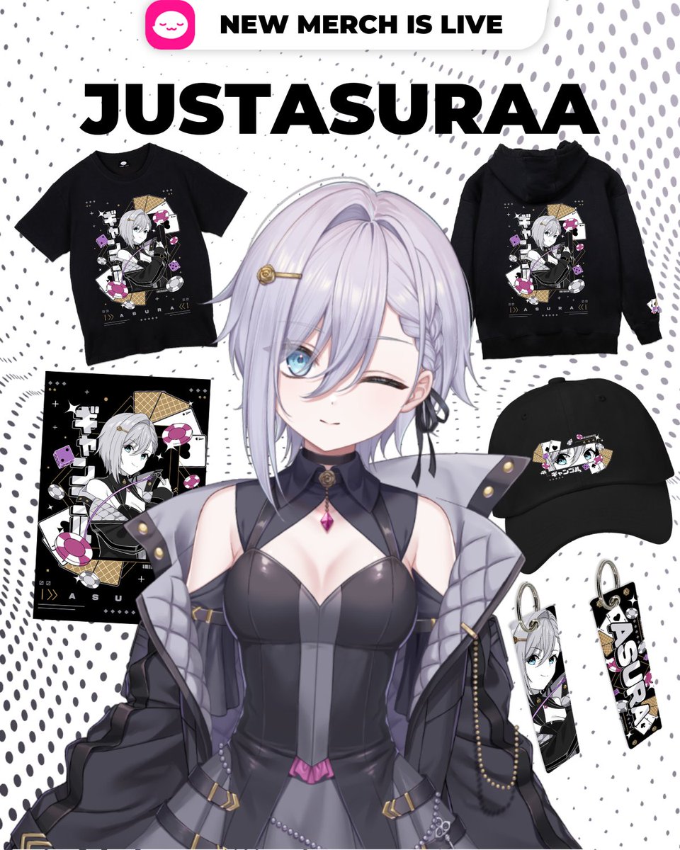 JustAsuraa's tweet photo. 🃏【asura x uwumarket】🃏
merry halloween ! i'm excited to announce that i've been working with @shopuwumarket for my first ever merch drop live now !
🔗https://t.co/IafGAtj4I5 https://t.co/W83ywFmOBM