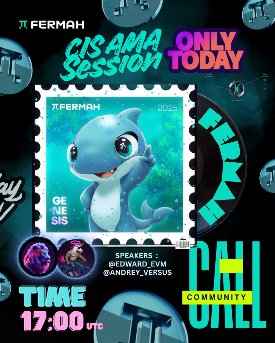 andrey_versus's tweet image. 🔥 Something big is coming! 🔥

On October 31, 2025, don’t miss the AMA Session with the Fermah Project - an ambitious and fast-growing initiative that’s ready to surprise the Web3 space with its vision and innovation 💥

🎙 Hosts: @andrey_versus &amp;amp; @edward_evm 
📍 Where: Twitter…