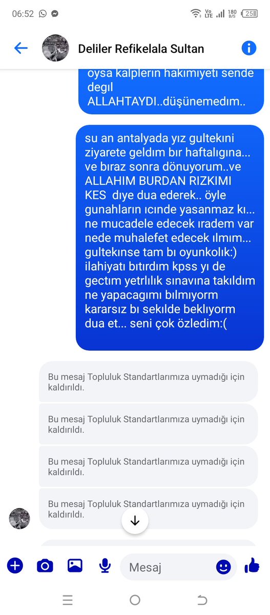 2015 yilinda, "Deliler sultani"adinda biriyle konusmusum.Belliki cok samimiyim. Simdi kim oldugunu hatirlamiyorum bile:(