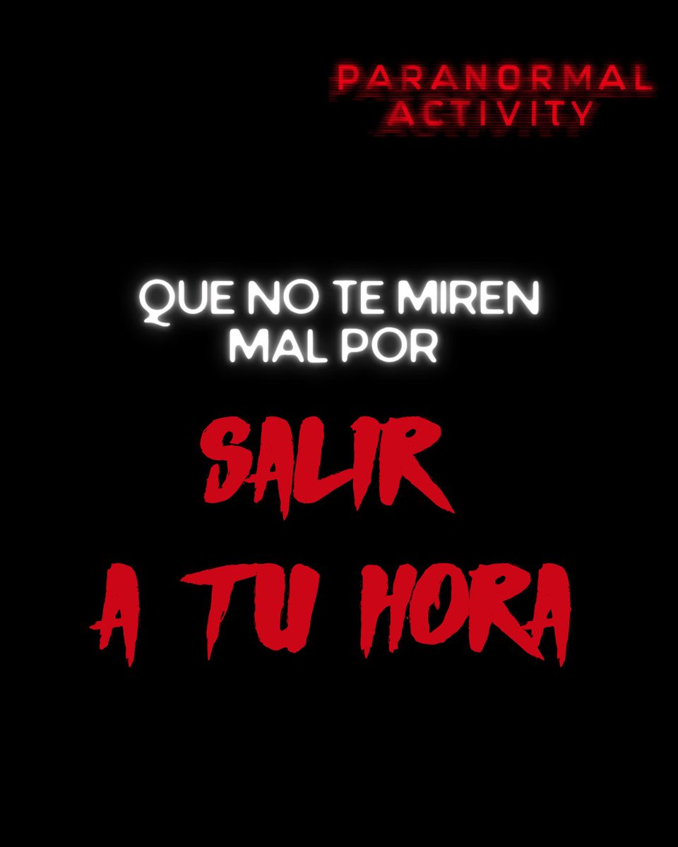 ccoo_indra's tweet image. 👻 ¿Qué es la actividad paranormal en el curro?

🔥 La “Paranormal Activity” es que respetar tus derechos aún no sea lo normal.