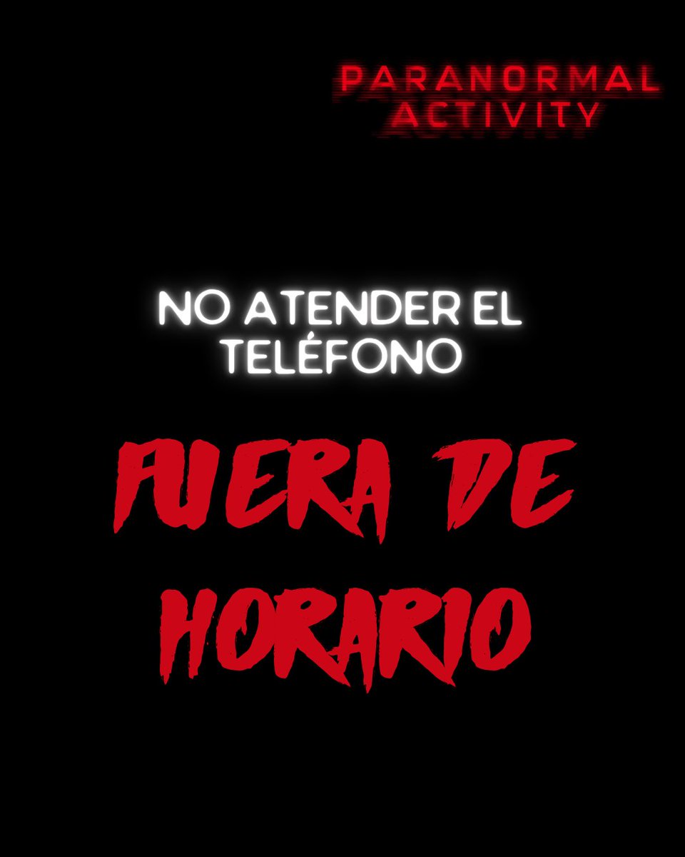 ccoo_indra's tweet image. 👻 ¿Qué es la actividad paranormal en el curro?

🔥 La “Paranormal Activity” es que respetar tus derechos aún no sea lo normal.