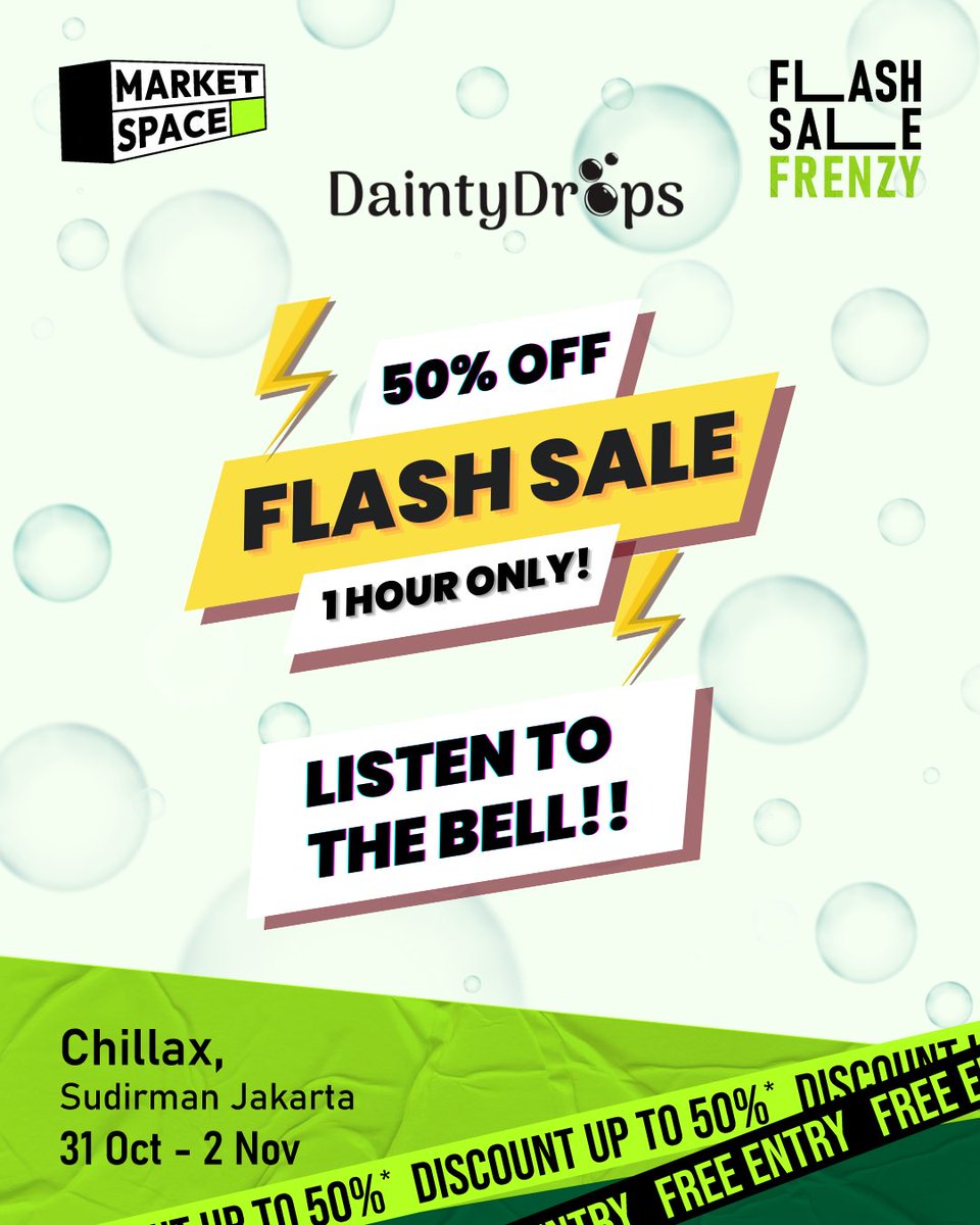 Udah mulai buka lapak sabun &amp; lipbalm di Chillax nih, hari ini sampe lusa aja👻💚

Find my little brand at Market Space dan jangan sampe kelewatan flash sale-nya ya!! Ada di jam2 tertentu dan begitu sale-nya mulai ada bunyi lonceng😎🫧

PS: Can you spot my newest soap?🍞