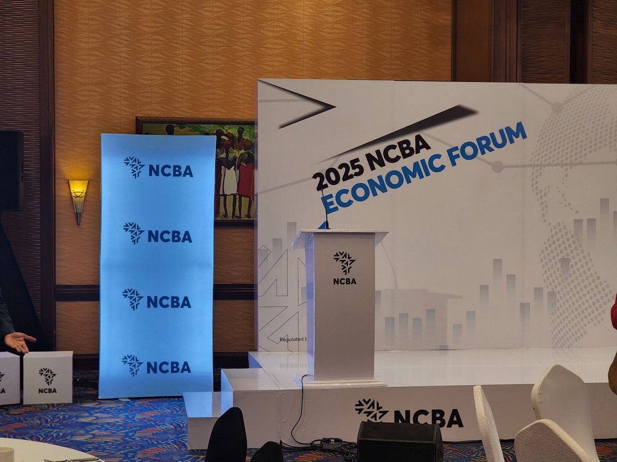 Office for the morning; Serena Hotel. 
We’re here for the <a href="/NCBABankKenya/">NCBA Bank</a> Economic Forum 2025.

We will be unpacking Kenya’s 2026 macroeconomic outlook under the theme: Managing Trade-offs to Promote Growth &amp; Resilience.

#NCBAEconomicForum #KenyaEconomy #EconomicOutlook2026