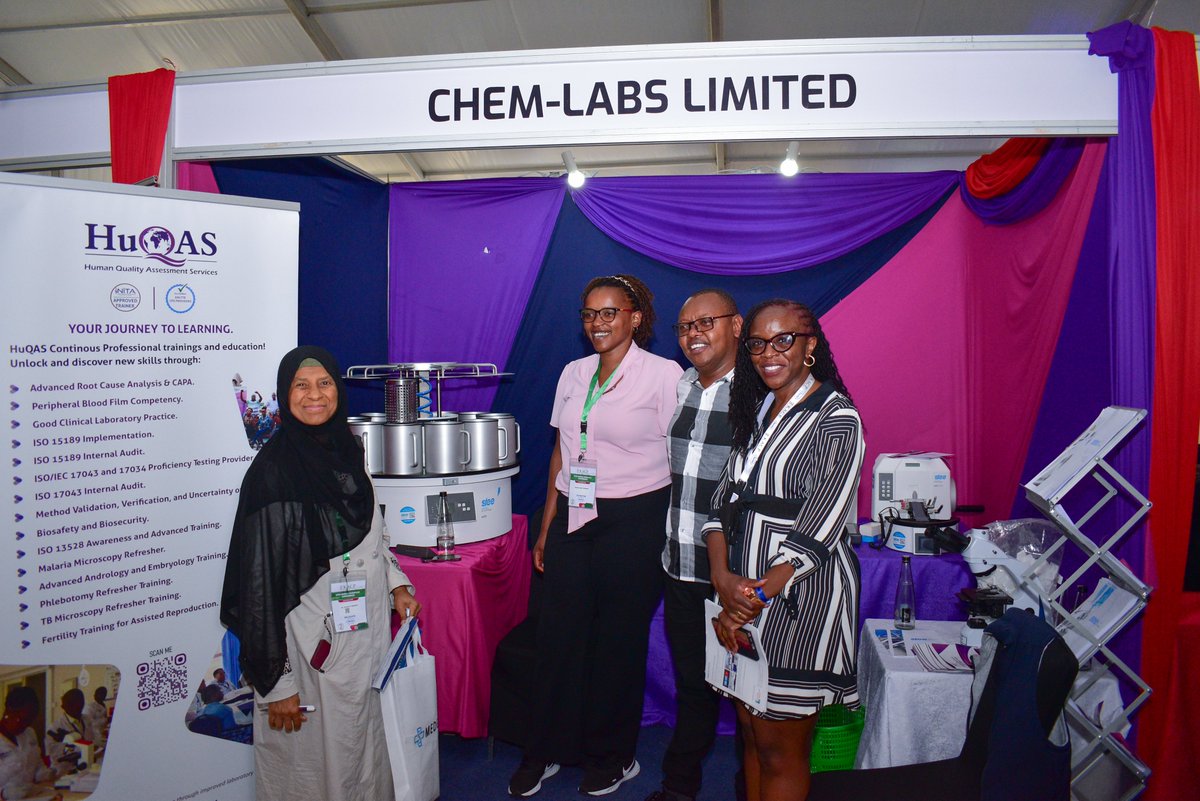 KACPPathology's tweet photo. We’re proud to have @ChemLabs  and @HuQAS  with us at #KACP2025 as our Exhibition Booth Sponsors! 🧬
Visit their booths and explore how they’re advancing laboratory diagnostics, quality assurance &amp; innovation in healthcare.
#KACPConference #Pathology #LabMedicine https://t.co/ZfSgx2rwQM