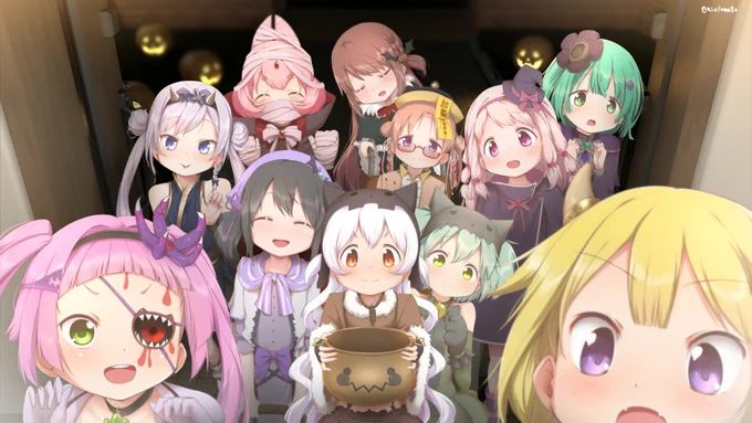 過去のハロウィン絵を再掲してお茶を濁すか...