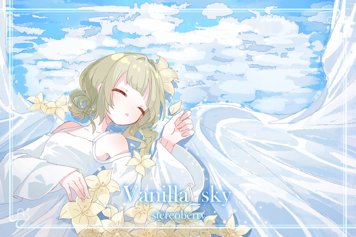 #Dynamix11thAnniversary15h a.k.a. #DynamixUVRelease15h
14:00!
Vanilla_Sky - stereoberry
Art by 平行<a href="/AparallelX/">AparallelX</a> 
#Dynamix