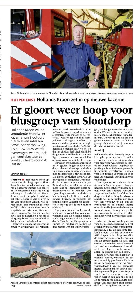 PieterSlootdorp's tweet image. Belangrijke stap voor de toekomst van de post Slootdorp, benieuwd naar het voorstel van het college van #hollandskroon