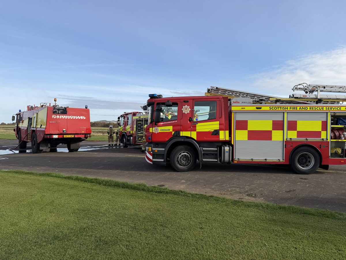 ACSAviation's tweet image. A huge thank you to @ScottishFire and all the local emergency services who supported the Emergency Response Exercise at Perth Airport. Your professionalism, teamwork and commitment to safety are greatly appreciated. Together we’re always ready to respond. ✈️🔥