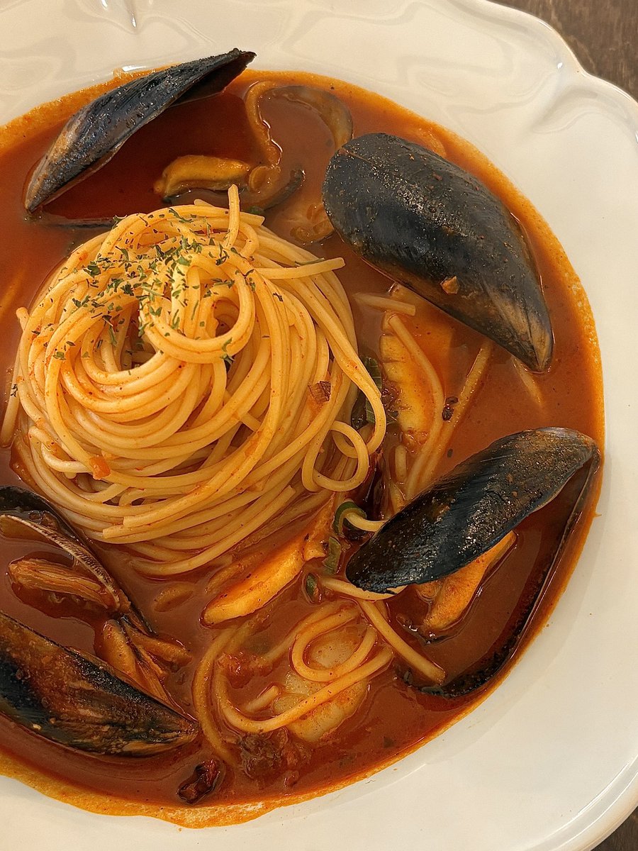 해물짬뽕파스타🦐🌶️🍝‼️