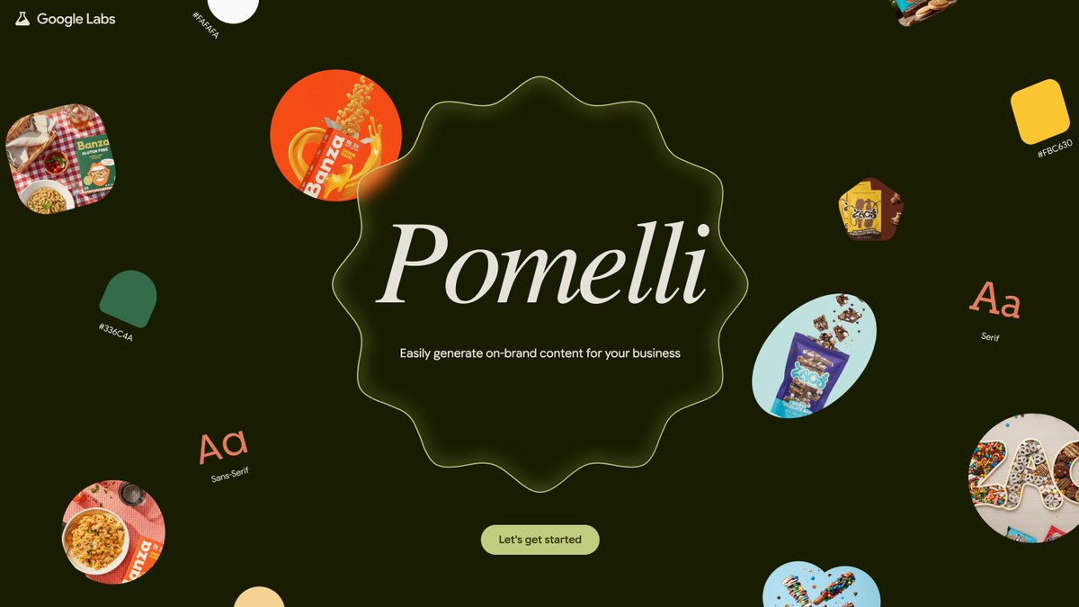 emiliemarquois's tweet image. #InfoRSDuJour 🆕 #Google a lancé #Pomelli, un outil d’IA destiné aux PME : il analyse leur site pour en extraire leur ADN, génère des idées de campagnes, et produit des visuels prêts à publier. 

En bêta publique et pas encore dispo en France. Intéressant !?

#SocialMedia #IA