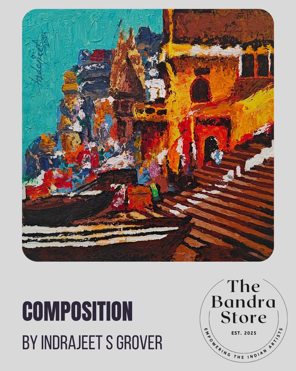 TheBandraStore's tweet photo. Inderjeet Grover, a National Award-winning multidisciplinary artist, promotes art as a force for education &amp; empowerment.

https://t.co/xtVYMhMb1p empowers Indian artists with online visibility, connecting creators with art lovers &amp; buyers.

#IndianArt https://t.co/F3us5e4lK2