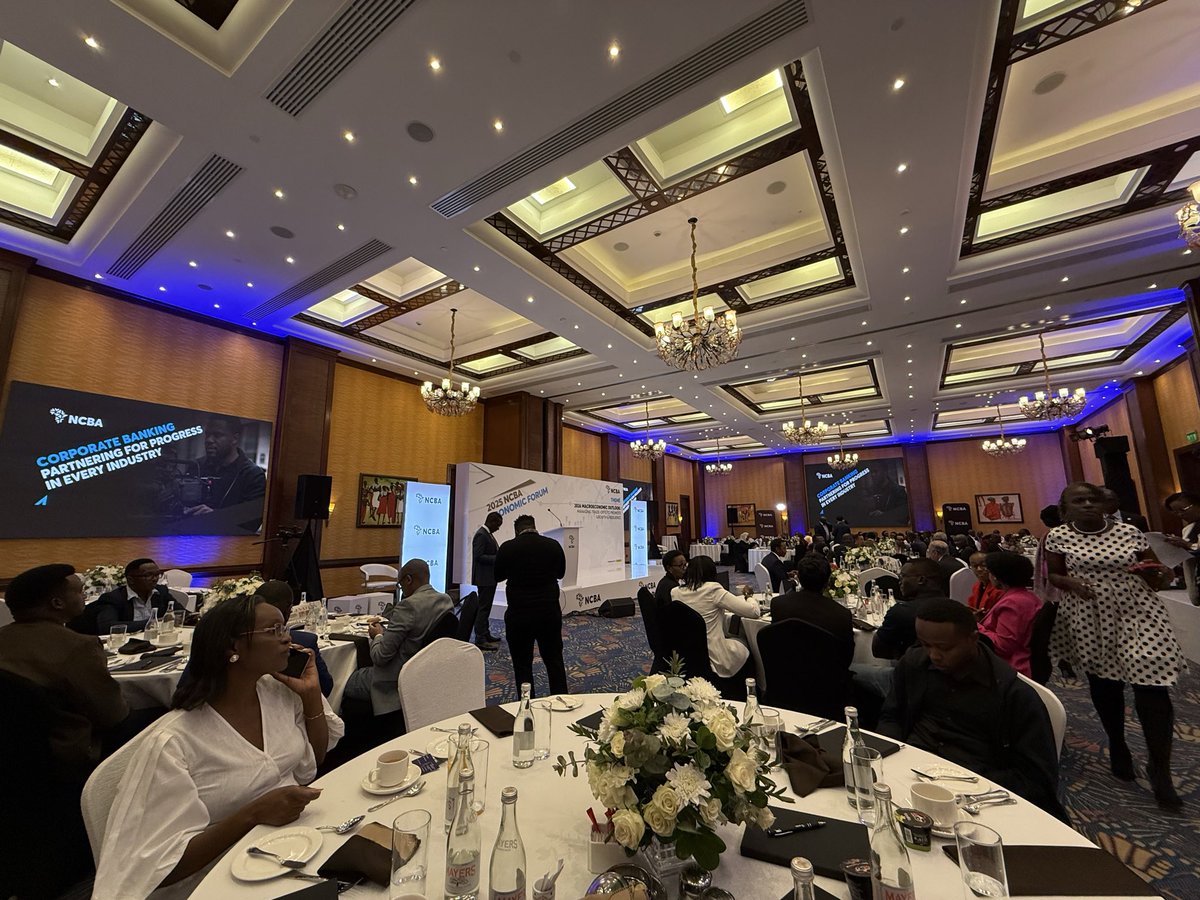 The 2025 NCBA Economic Forum is taking off and it convenes influential leaders from business, government, and development institutions to explore strategies for sustaining Kenya’s and Africa’s economic growth while safeguarding long-term stability.

#NCBAEconomicForum2025