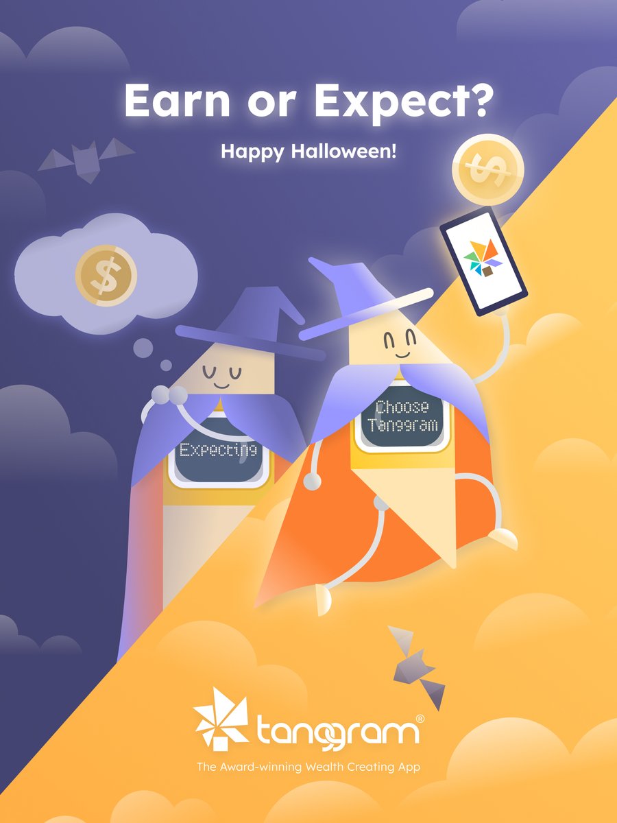 tanggram_invest's tweet photo. 🎃 The most powerful “wealth magic” isn’t about pleading into the void. It’s about finding a powerful &amp; bright tool like Tanggram and starting to cast your spell NOW! Let every tap be part of your incantation. 🍬

Happy Halloween ∼ 🧙 https://t.co/WspidU0Oex