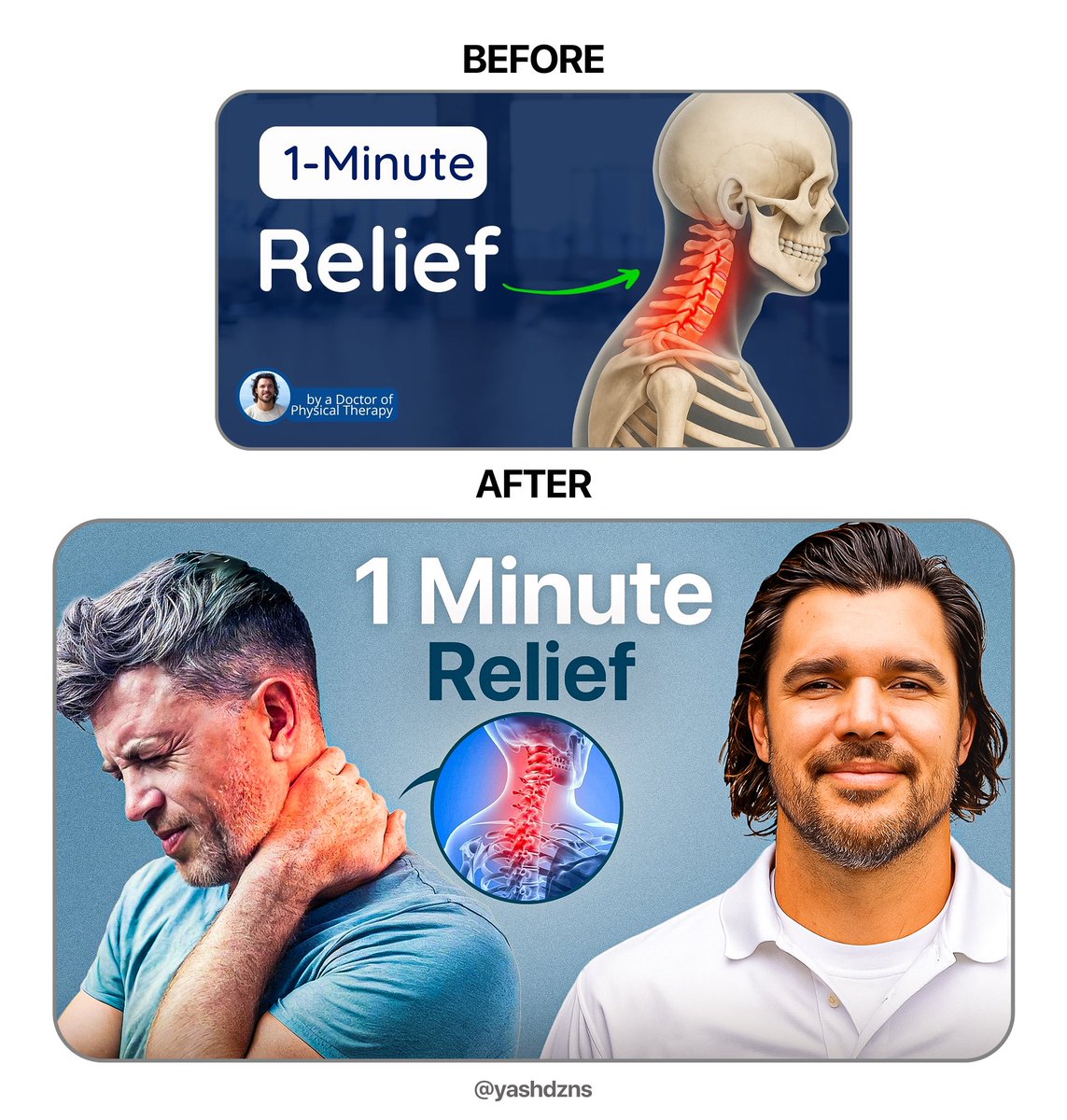 YashSolase's tweet image. 🎨 Before vs After!
Redesigned this YouTube thumbnail to make it more eye-catching and clickable✨

🖌️ Made in @photoshop

Drop your thoughts below 💬—I’d love your feedback!🌟

-

#youtubethumbnail 
#youtubethumbnaildesign