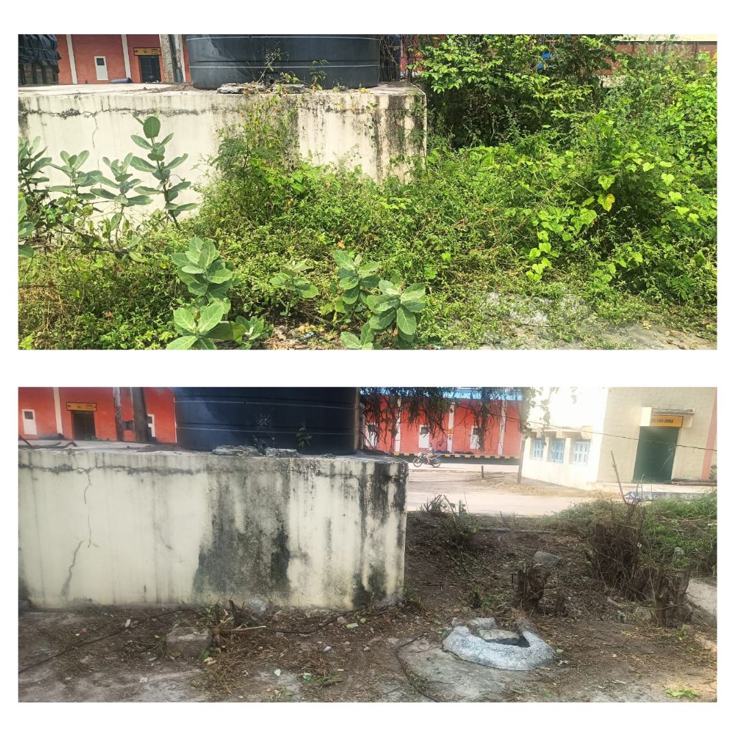 FTarnaka's tweet photo. FCI BSD Cherlapally carried out an intensive cleaning drive under #SwachhataHiSeva2025, transforming depot zones into efficient, orderly workspaces. Cleanliness is key to productivity and service quality. @Fci_Telangana @FCI_India @fcisouthzone_pr https://t.co/S2vRJWCjmu