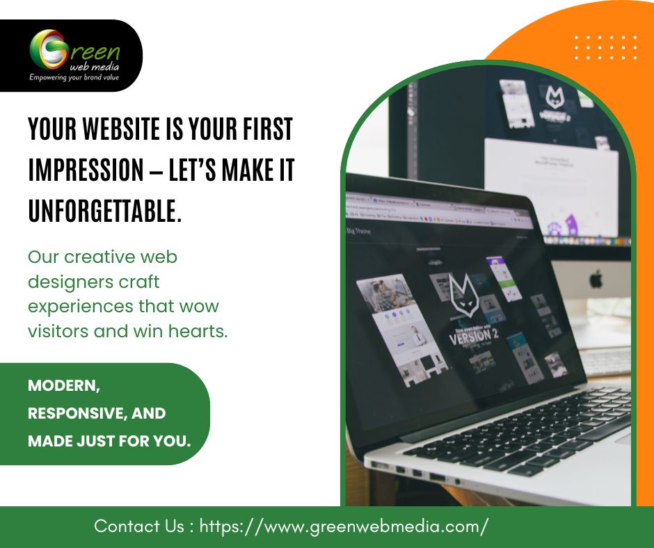 greenwebmedia's tweet image. Make your first impression count!
Your website is more than just a page — it’s your brand’s story told through design, creativity, and innovation.
Let’s build a modern, responsive, and unforgettable website for your business today!

#WebDesign #websitedevelopment #GreenWebMedia