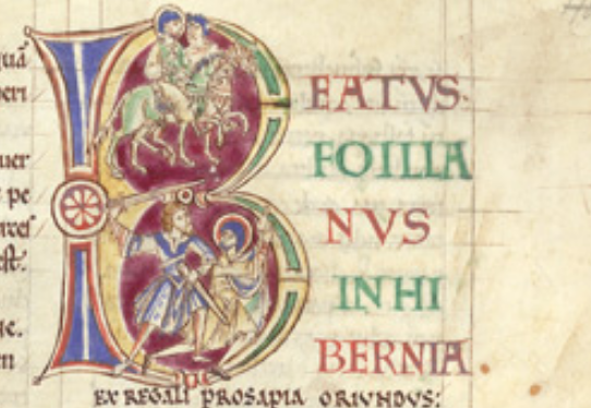 lorraineelizab6's tweet photo. 31 Oct: St Fáelán/Foillan (d 653/6). Irish bishop. E Anglia; founded monastery at site Burgh Castle with brothers Ultan & Fursey. #Belgium; linked with #Péronne & #Nivelles. And founded #Fosses-la-Ville, helped by St Itta & daughter St Gertrude. Killed by bandits in Sonian Forest https://t.co/jNYopVb2wn