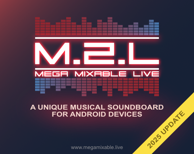 SoloflareDev's tweet photo. 🔗 https://t.co/z17YqppWTu
The Mega Mixable Live (2025) #musical soundboard is now available on #Android for free via #itchio 

#developer #developersdev #gamedev #gamedevs #Soundwave https://t.co/yER3UVVpcL