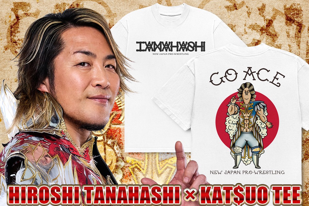 TANAHASHI JAM～至（いたる）大会記念Tシャツ　棚橋弘至　サイズXL 闘魂SHOP通販サイトで予約販売スタート！