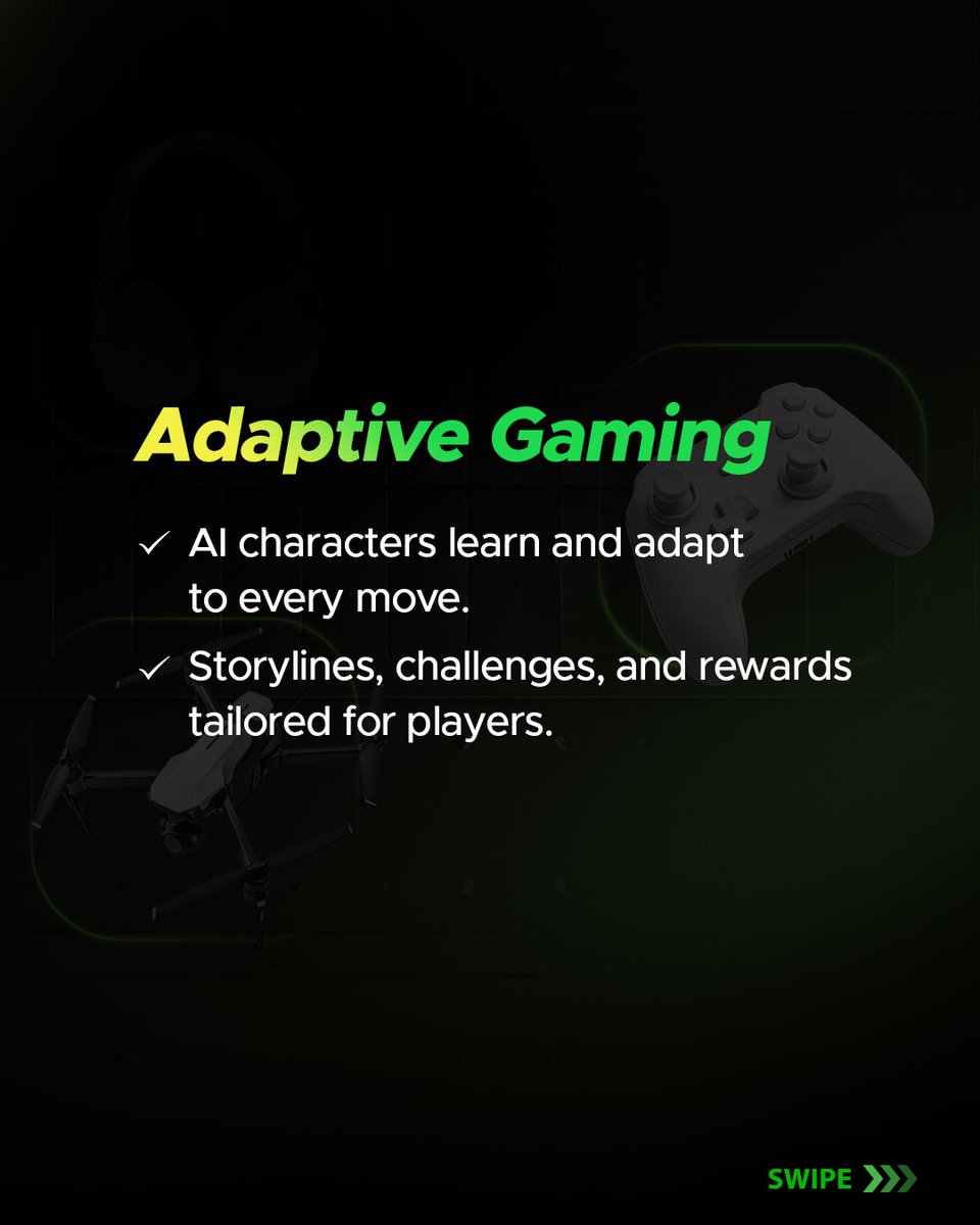 SumatoSolutions's tweet image. AI is reshaping gaming, from AR/VR experiences to popular games like  Among Us, PUBG, Free Fire, and Call of Duty. Smarter gameplay, personalized challenges, and immersive worlds await.

Discover AI-powered innovation with Sumato Solutions.
sumatosolutions.com

#AIinGaming