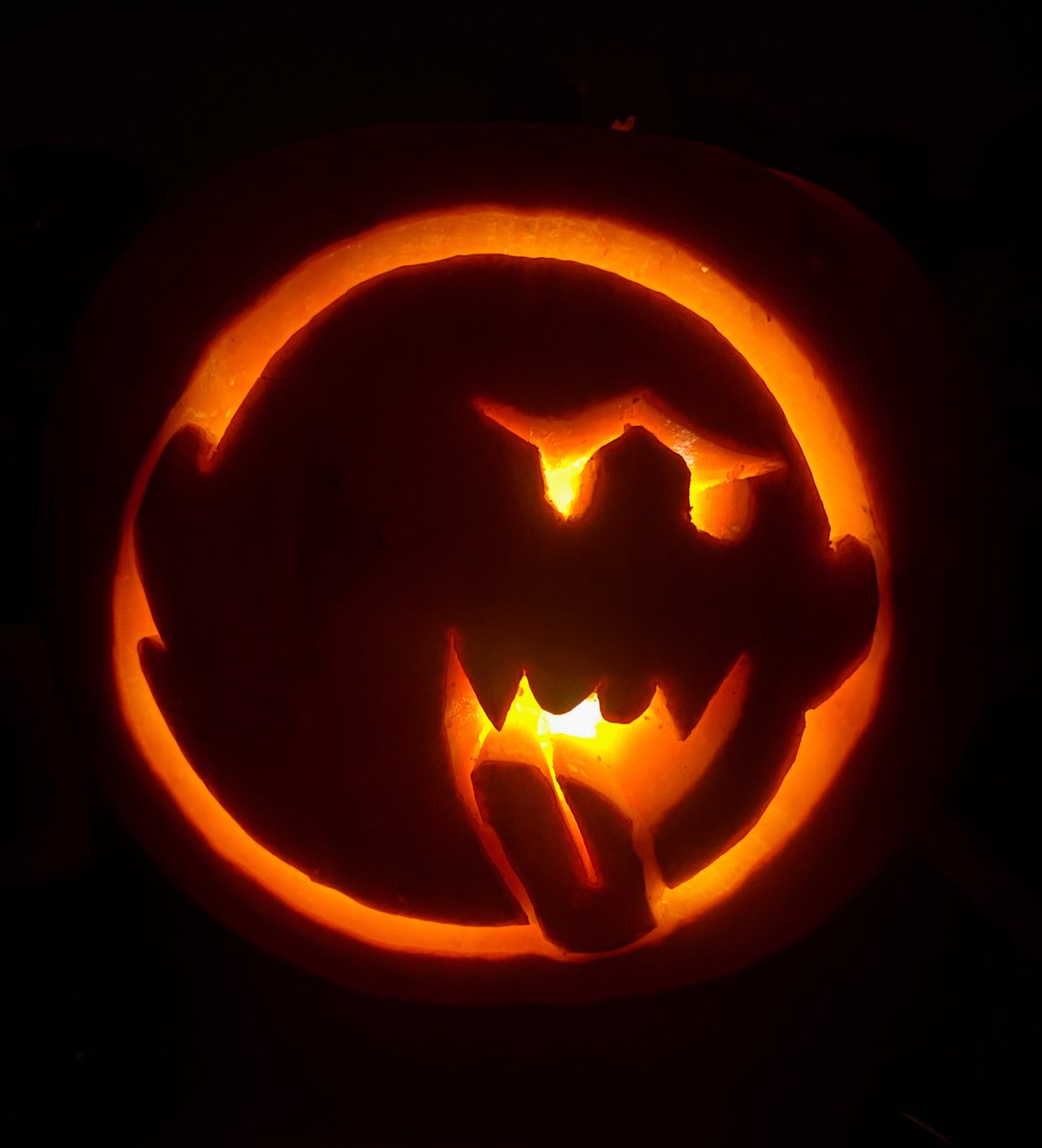 _MelissaMoore's tweet photo. Happy Halloween 🎃 
#Boo #Mario #Jackolantern #Allhallowseve #Halloween https://t.co/7B2POlN9E8