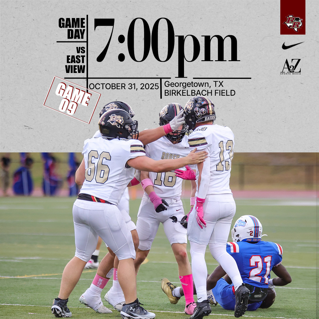 Game Day for <a href="/1RoUSeFB/">JoshuaMann#1RoUSe</a> 
<a href="/RouseRaidersFB/">Rouse High School Football BC</a> #AIOB
#txhsfb #blockoutthenoise #enjoytheride