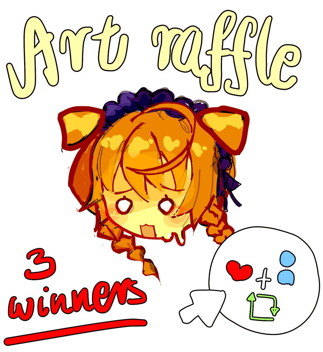 Arcticfeathers1's tweet image. 🍁NOVEMBER ART RAFFLE!🍁

Prizes🍂:
1- full body w bg
2- half body w bg
3- half body

Deadline: Nov 15th, 2025

How to enter:
🍂 Heart 
🍂 repost 
🍂 follow me
🍂 comment your oc 

Goodluck!🧡
#artraffle #artmoots #artcontest