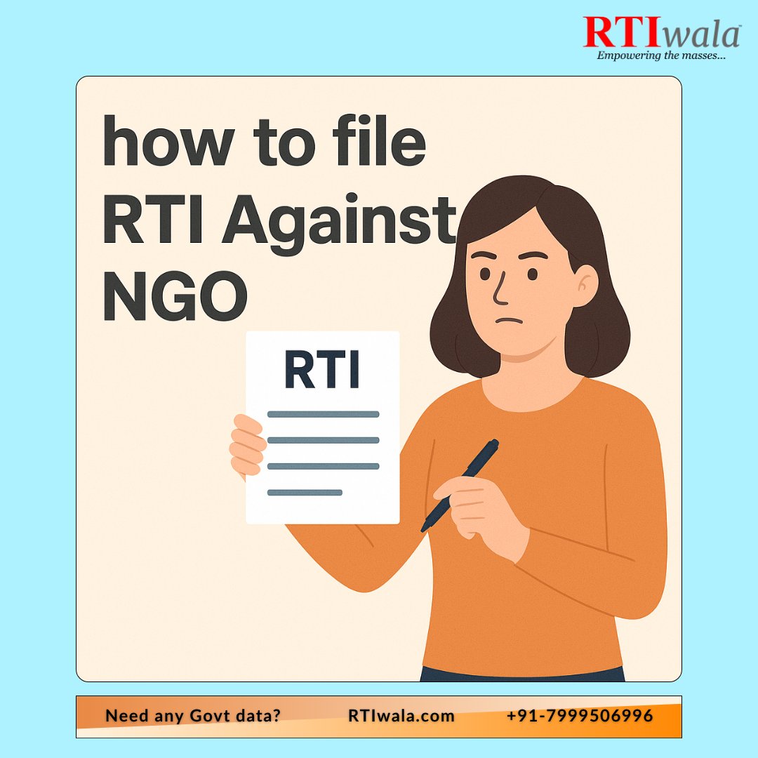 RTIwala's tweet image. 🤔 Ever wondered how NGOs use public or CSR funds?

If they receive government aid, you can file an RTI against them!

Learn how 👉
🔗 rtiwala.com/content/how-to… now!

#RTIwala #NGOTransparency #RTIIndia #NationalUnityDay #NGOIndia #CSRFunds #RTI #GovTech #NGO