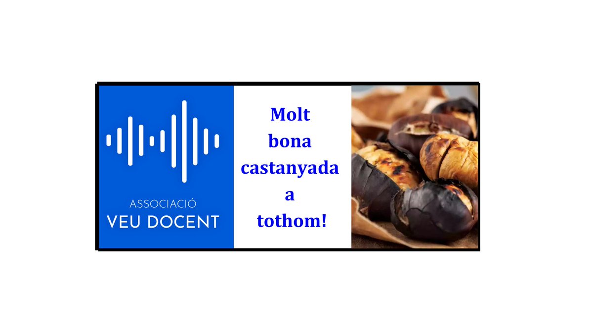 #veu #castanyada #moltbonacastanyada #veudocent #associacióveudocent