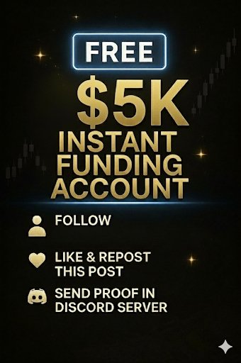 0xakweb3's tweet image. 🎉 5k$ INSTANT  ACCOUNT FOR EVERYONE 🎉 

STEPS::
🥇Follow: @0xakweb3
@Rexx_FX @trustedprophub @VxnshX 🥈Like, Repost And Tag 2 Traders &amp;amp;  Comment &quot; Instant 5K&quot;

Open ticket and Claim Here: discord.gg/Wa2Ccst6rt

( Be Fast Limited to 1000 )