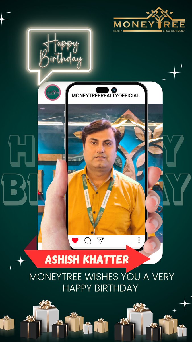 MoneytreeRSPL's tweet image. Birthdays are a reminder that growth happens every day  both personally and professionally. Happy Birthday ! Let’s keep growing together. 🌿 
#TeamMoneyTree #BirthdayVibes #GrowingTogether