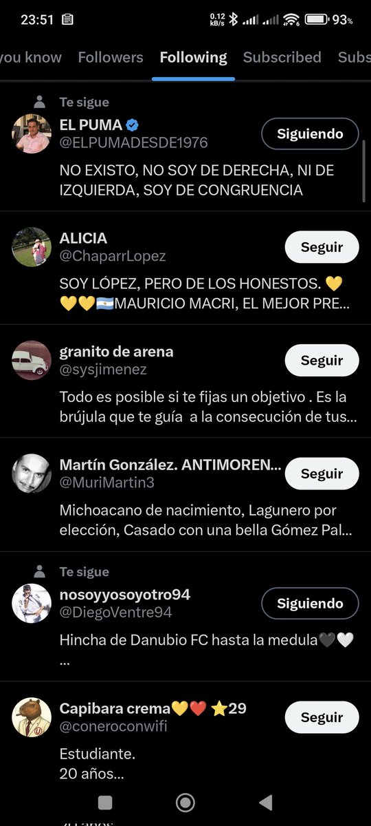 Noche de eliminar a los que no regresan el follow.