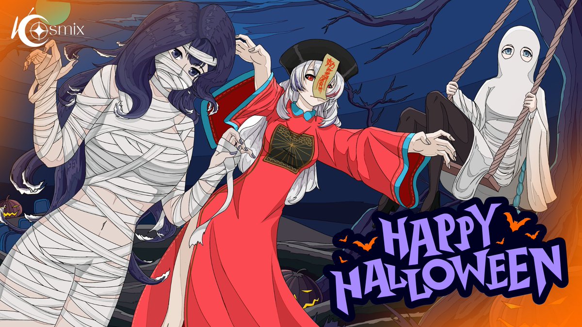 Vcosmixx's tweet photo. TRICK or TREAT!!!!
Ketik 1 untuk memberikan para hantu ini permen!
Kalau tidak, bakal kami hantuin kalian~
#Galeleri #miiArt #inkshu https://t.co/9i7F8c3JRW