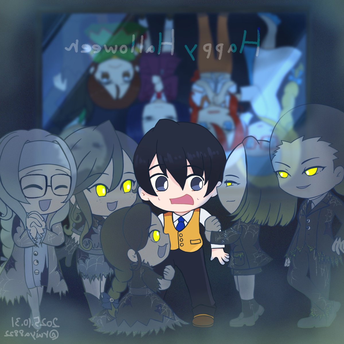 🎃ハッピーハロウィン！👻
今年もなんか巻き込まれてしまう新次郎、一体どうなっちゃうの〜！？