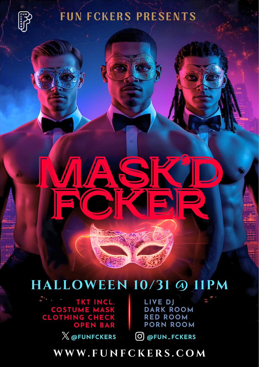 FunFckers's tweet photo. Tonight u don’t want to miss it say twitter at the door for discount or use promo code XXX https://t.co/RSEfmqYl5N https://t.co/VpRuhNXV8t