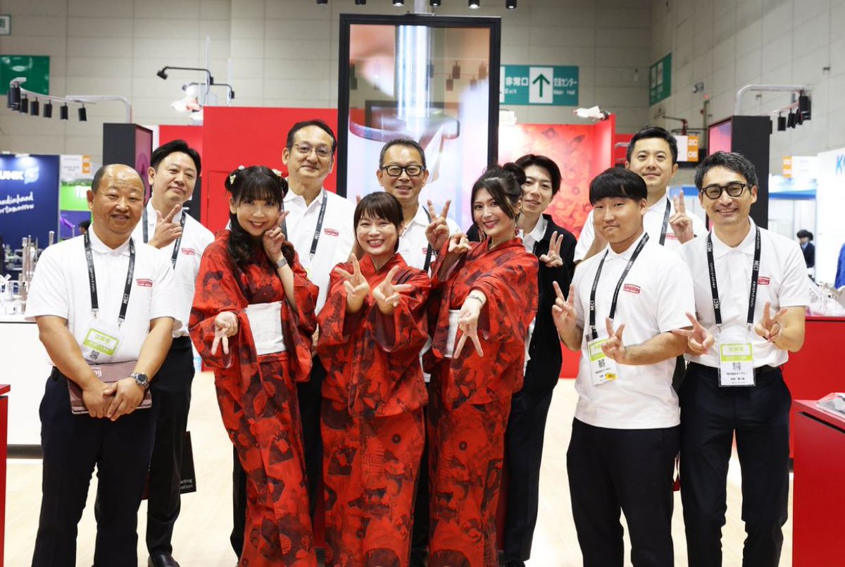 TungaloyGlobal's tweet photo. From October 22 to 25, our team participated in Mechatronics Technology (MECT) 2025 in Japan, where we showcased our latest solutions in turning, grooving, threading, milling, and drilling 🙌
#Tungaloy #exhibition #MECT #MECT2025 https://t.co/QONWXfOqUz