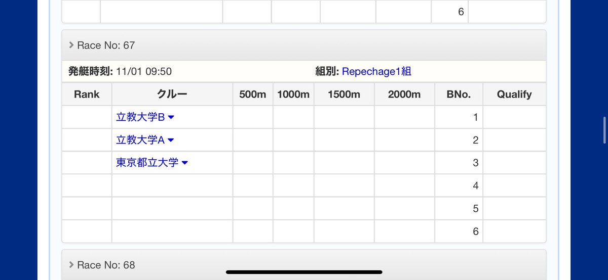 tmurowing's tweet image. 全日本新人1日目の結果です！
W1x,M2xは明日の敗者復活戦に出場します。
応援よろしくお願いします🤝