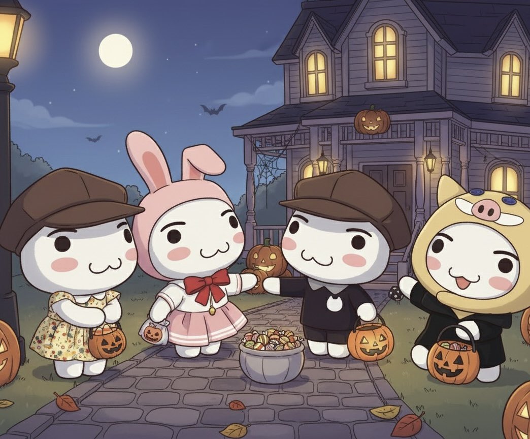 今日はハロウィン🎃
お菓子いっぱいもらいに行くニャ〜\(* ॑꒳ ॑* \三/ * ॑꒳ ॑*)/
トロにいたずらされたくなかったら
お菓子くださいニャ〜(っ˙˘˙)っ

#どこでもいっしょ
#2025ハロウィン