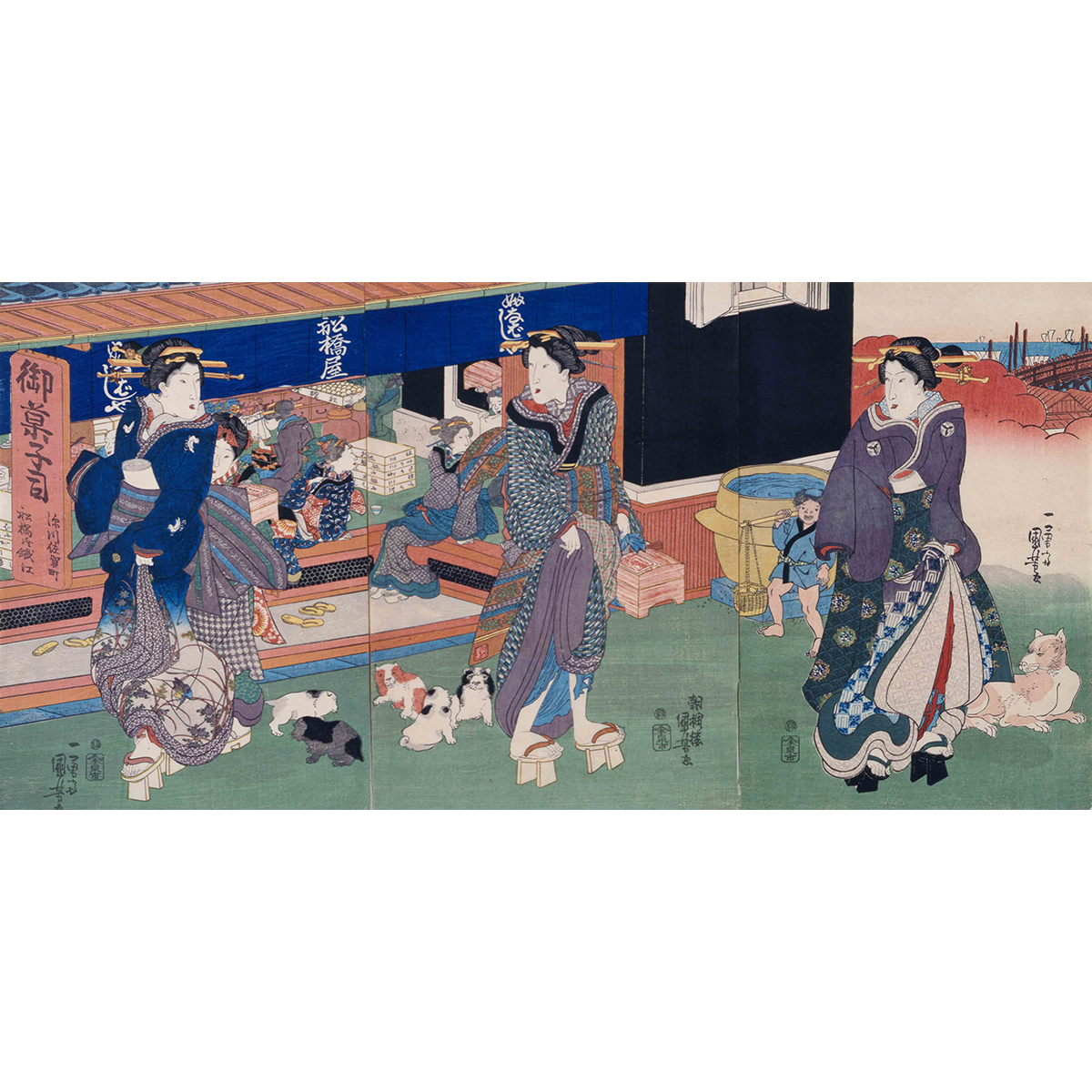 きょう11月1日は、ワンワンワンで #犬の日 🐶です。江戸では、個人に