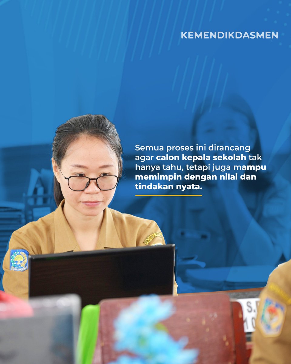 Kemdikdasmen's tweet photo. Semua ini dilakukan untuk memastikan satuan pendidikan di Indonesia tidak kekurangan pemimpin profesional yang dapat memimpin dengan nilai dan tindakan nyata.
Yuk, simak informasi selengkapnya!
#PendidikanBermutuuntukSemua
#KemendikdasmenRAMAH
#BCKS https://t.co/RqeuiDQjEy