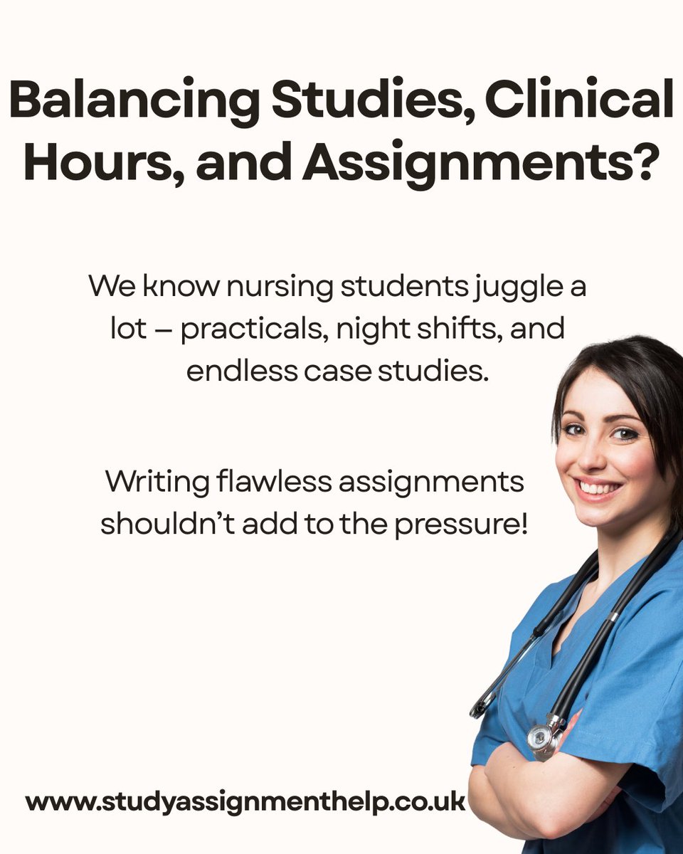 studyhelp_uk's tweet image. Get personalized #NursingAssignmentHelp so you can focus on what matters most: you’re learning &amp;amp; practice.

Visit- tinyurl.com/3k7wpb2w

#NursingStudents #MedicalEducation #AcademicSupport #StudentLife #AssignmentHelp #NursingSchool #studyassignmenthelp #Trending